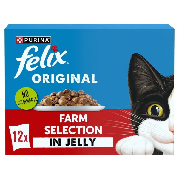 Felix Original - Farm Selection In Jelly - 12 x 85g