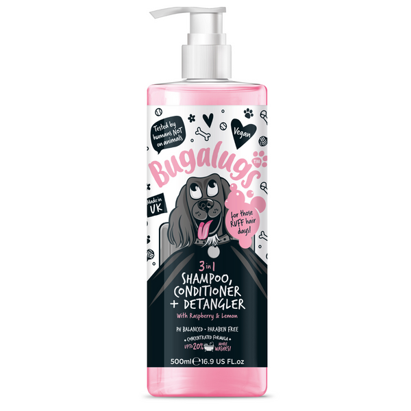 Bugalugs Shampoo 500ml – 3 in 1