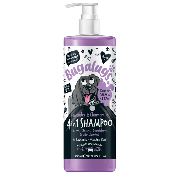 Bugalugs Shampoo 500ml – 4 in 1