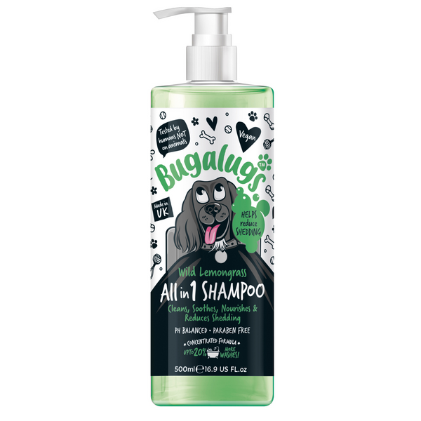 Bugalugs Shampoo 500ml – All In 1